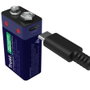 Trust Pilas 6LR61 9V Recargables USB-C